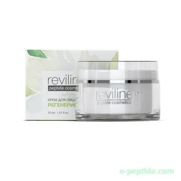 Regenerating face cream with peptides